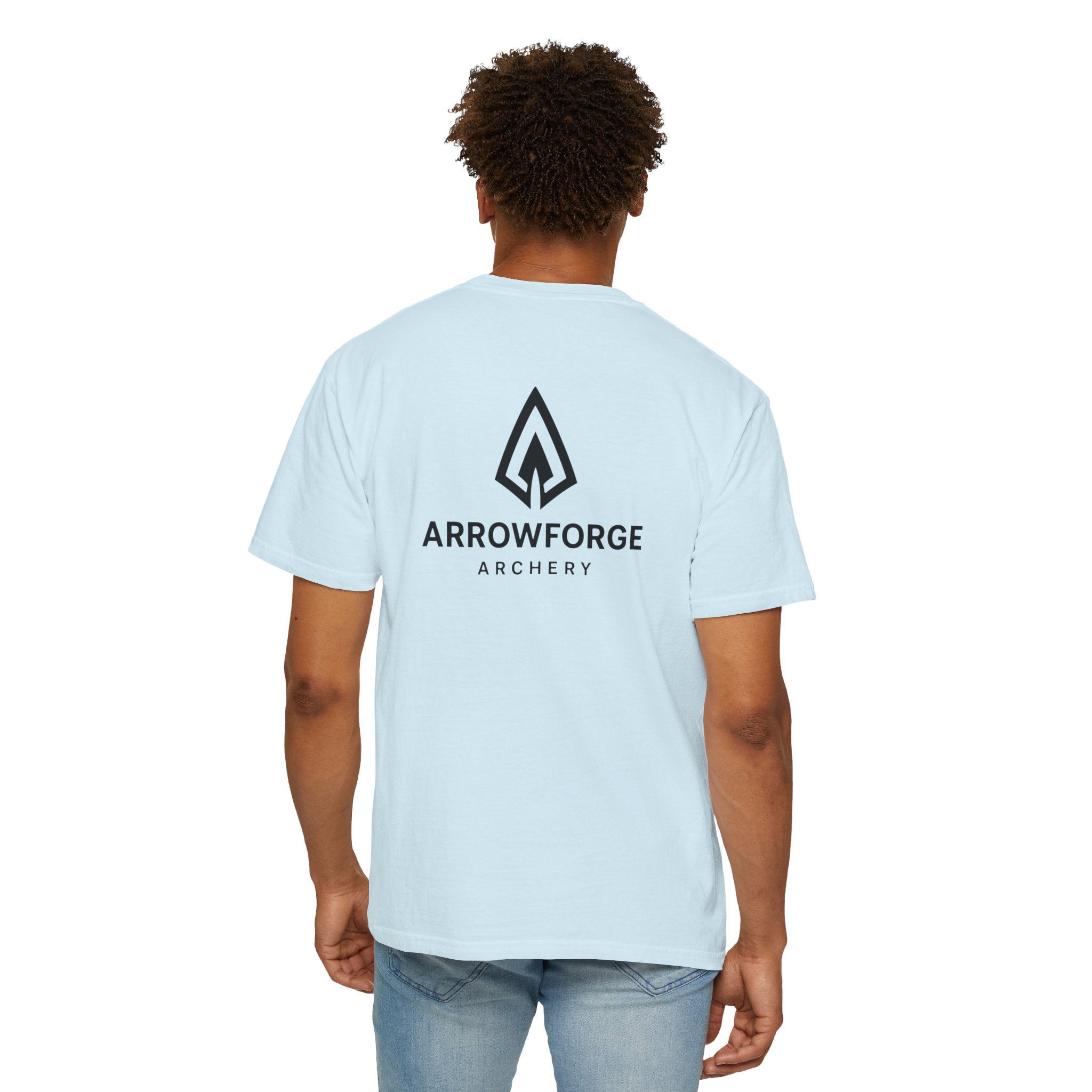 ArrowForge Archery Logo T-Shirt — Minimalist Front/Back Archery Tee