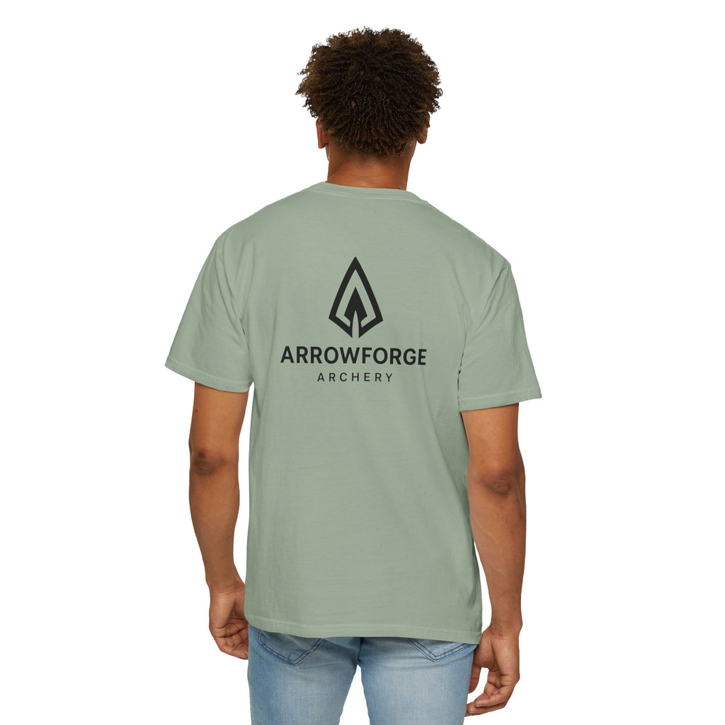 ArrowForge Archery Logo T-Shirt — Minimalist Front/Back Archery Tee
