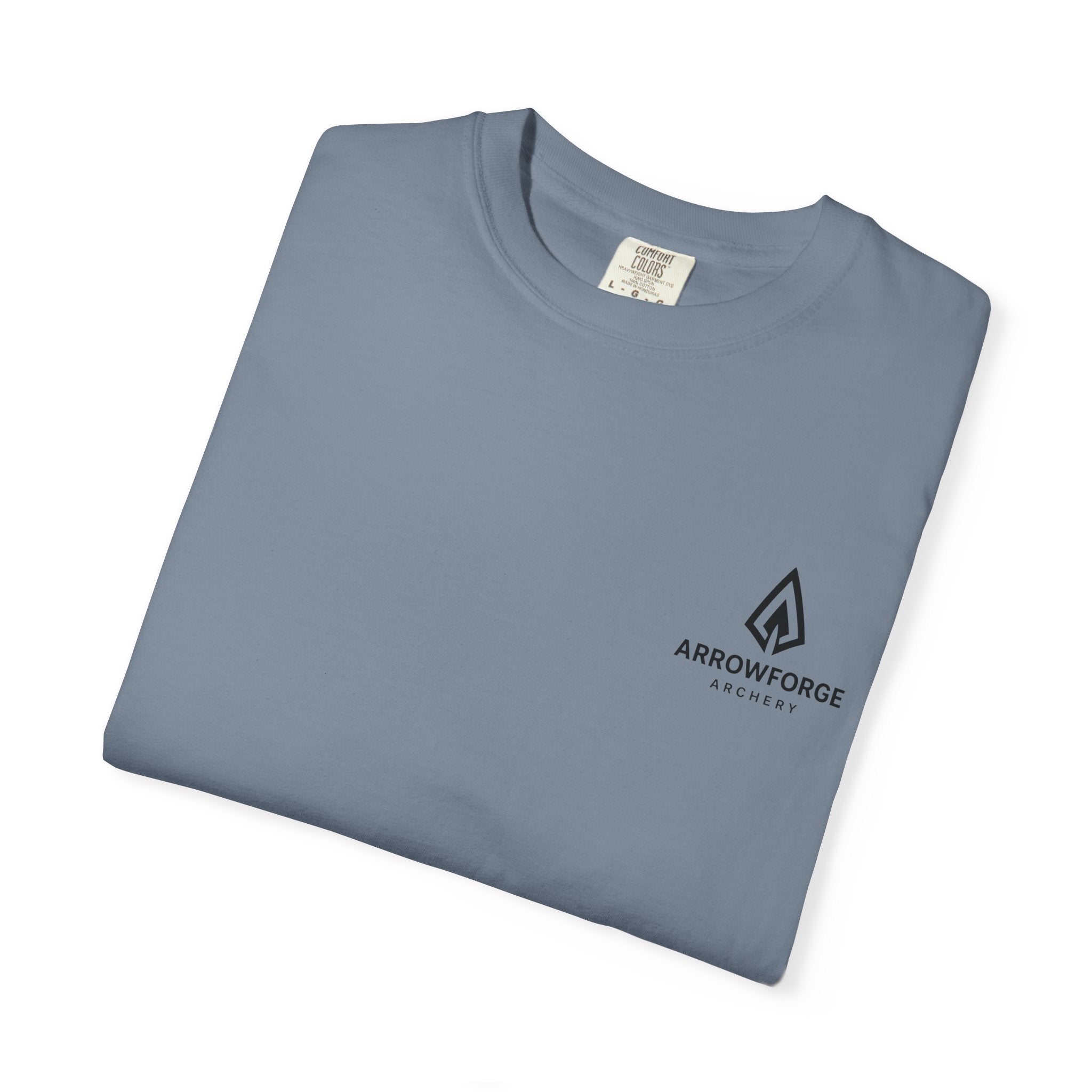 ArrowForge Archery Logo T-Shirt — Minimalist Front/Back Archery Tee