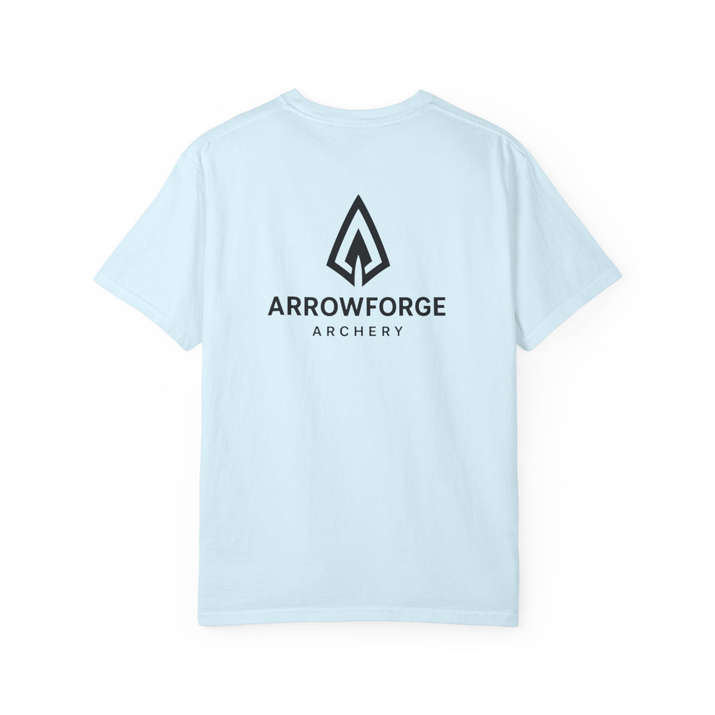 ArrowForge Archery Logo T-Shirt — Minimalist Front/Back Archery Tee