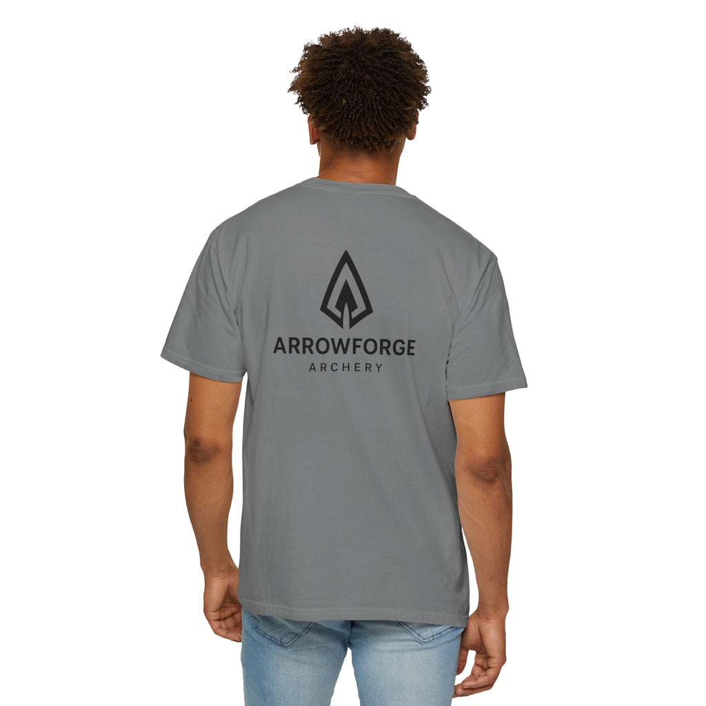 ArrowForge Archery Logo T-Shirt — Minimalist Front/Back Archery Tee