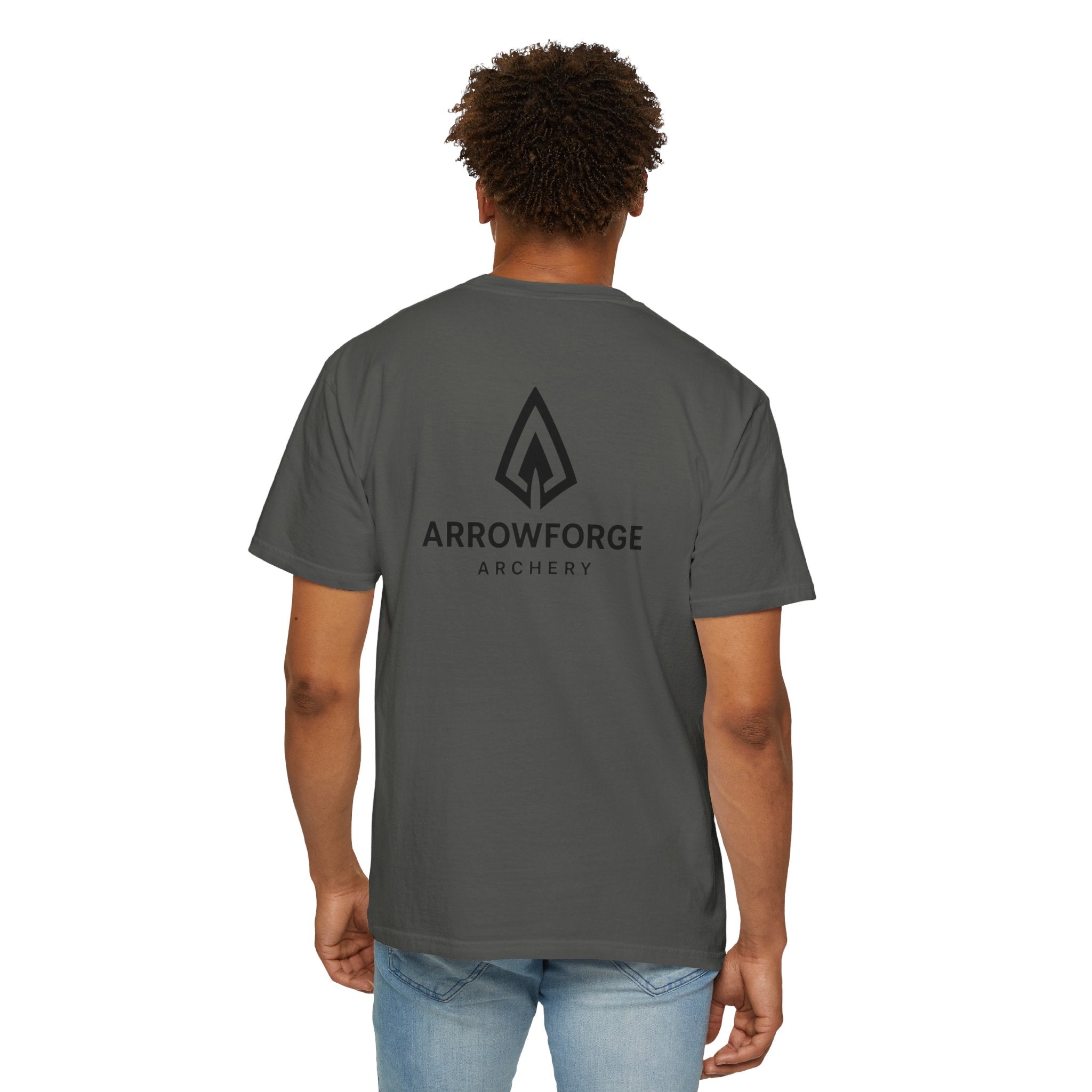 ArrowForge Archery Logo T-Shirt — Minimalist Front/Back Archery Tee