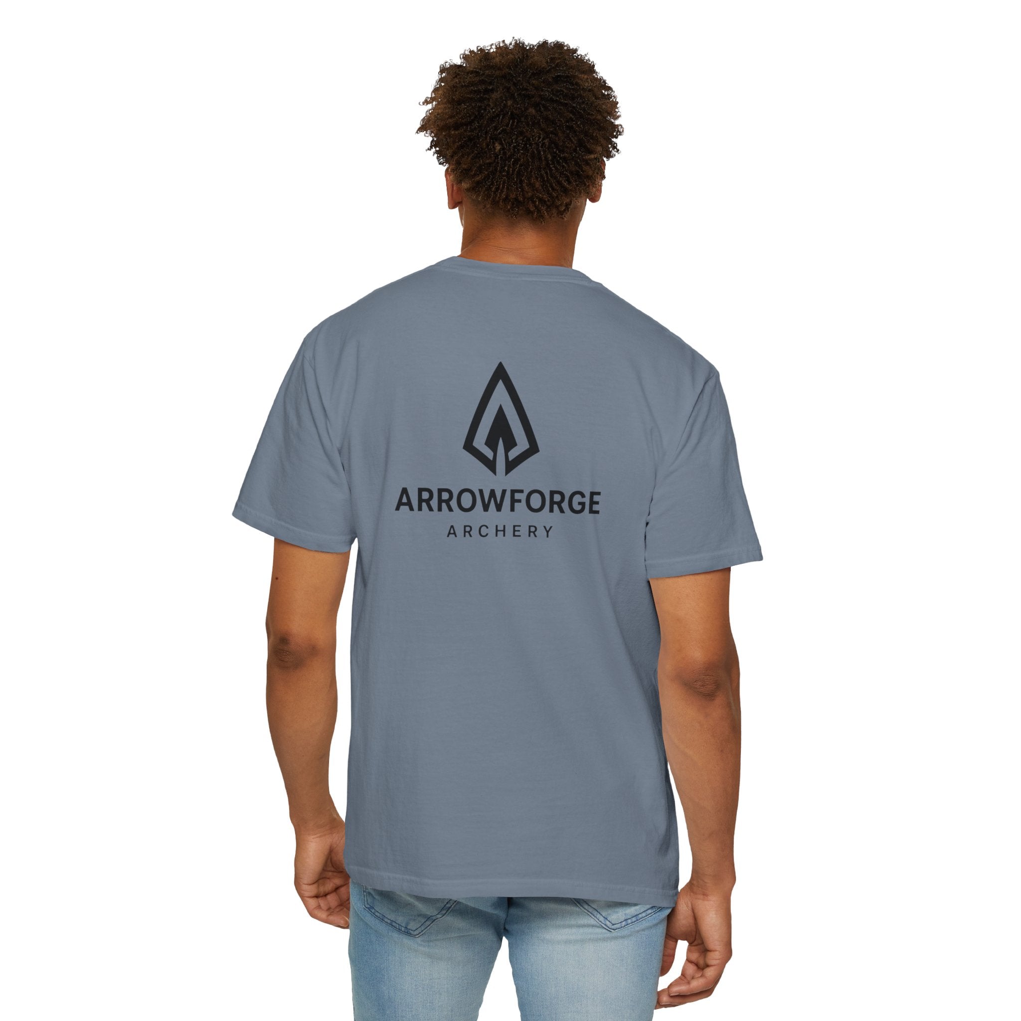 ArrowForge Archery Logo T-Shirt — Minimalist Front/Back Archery Tee