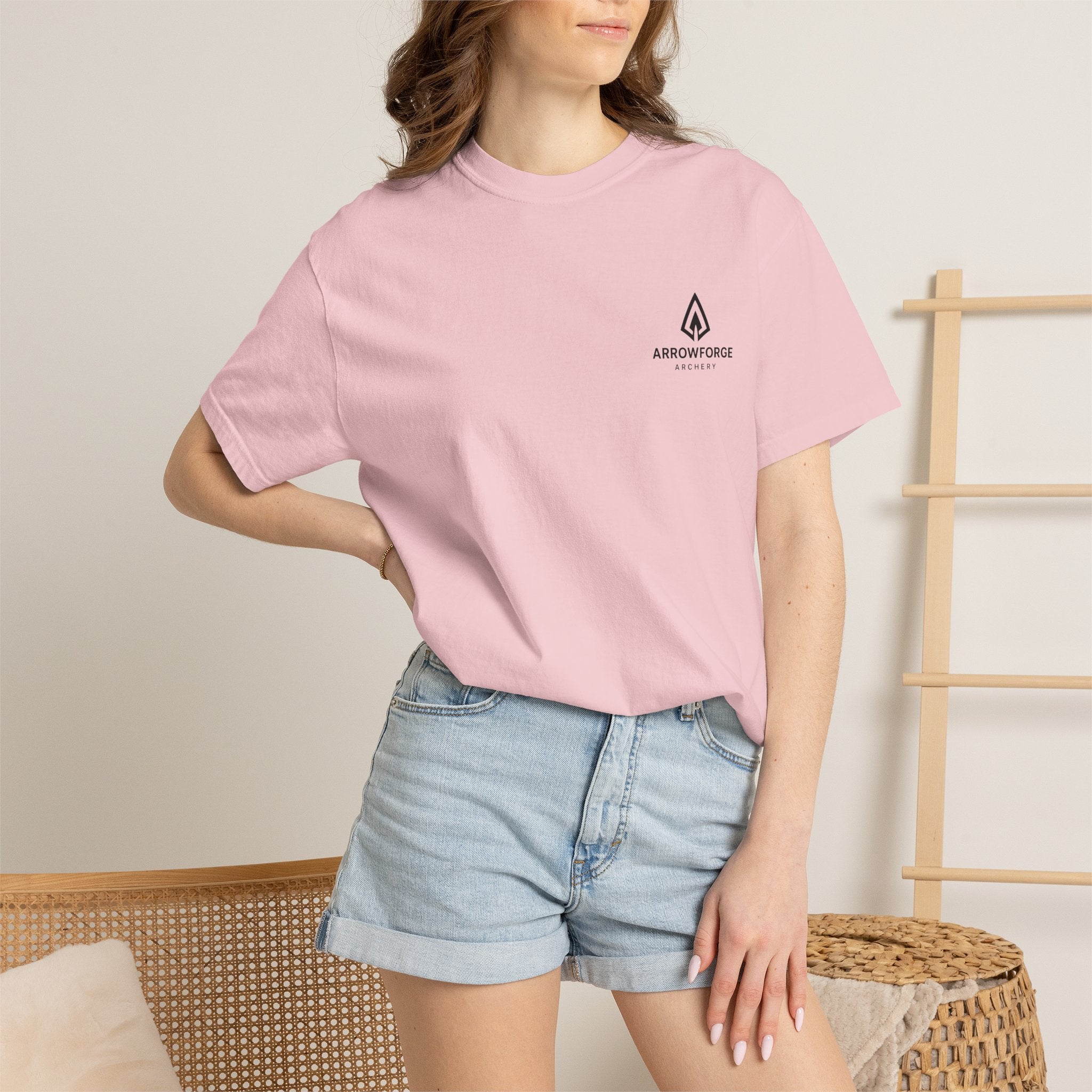 ArrowForge Archery Logo T-Shirt — Minimalist Front/Back Archery Tee