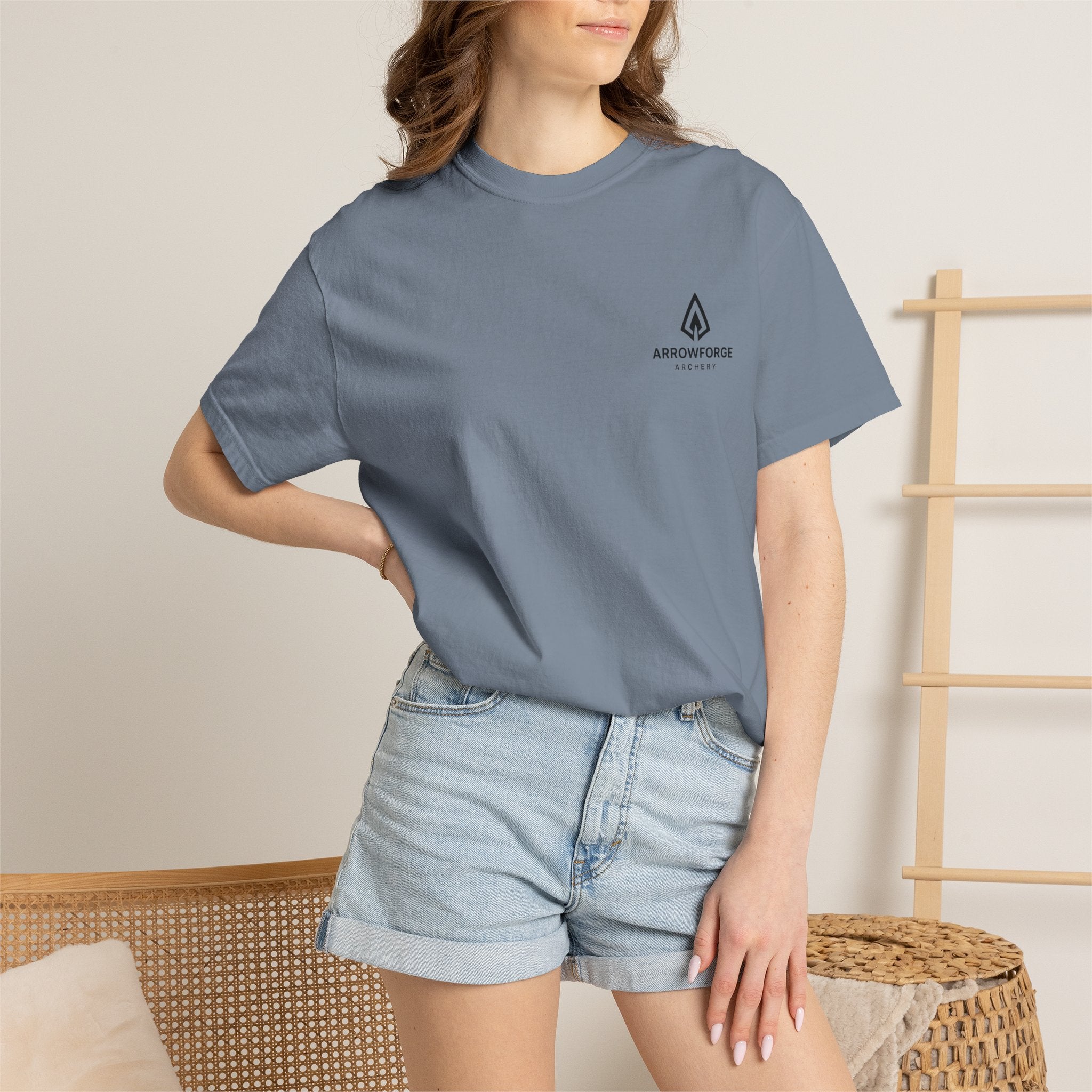 ArrowForge Archery Logo T-Shirt — Minimalist Front/Back Archery Tee
