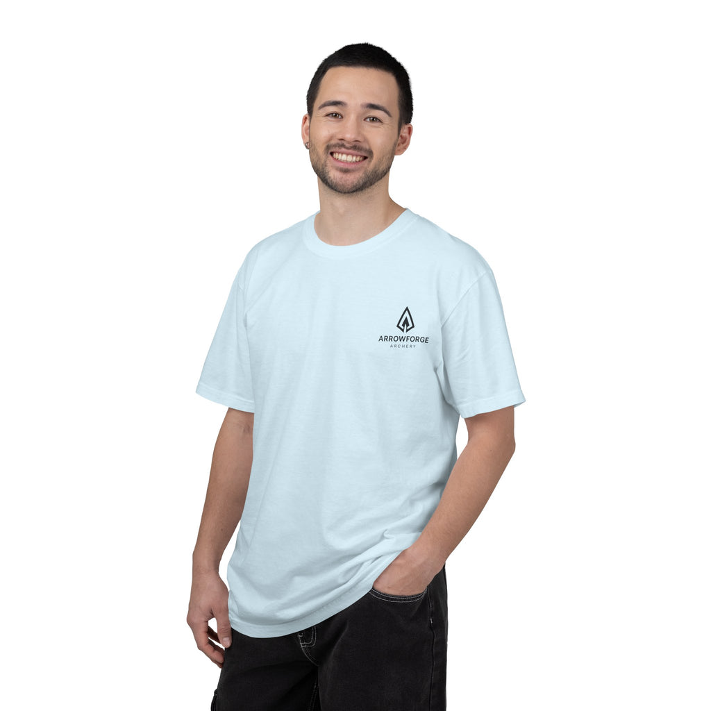 ArrowForge Archery Logo T-Shirt — Minimalist Front/Back Archery Tee