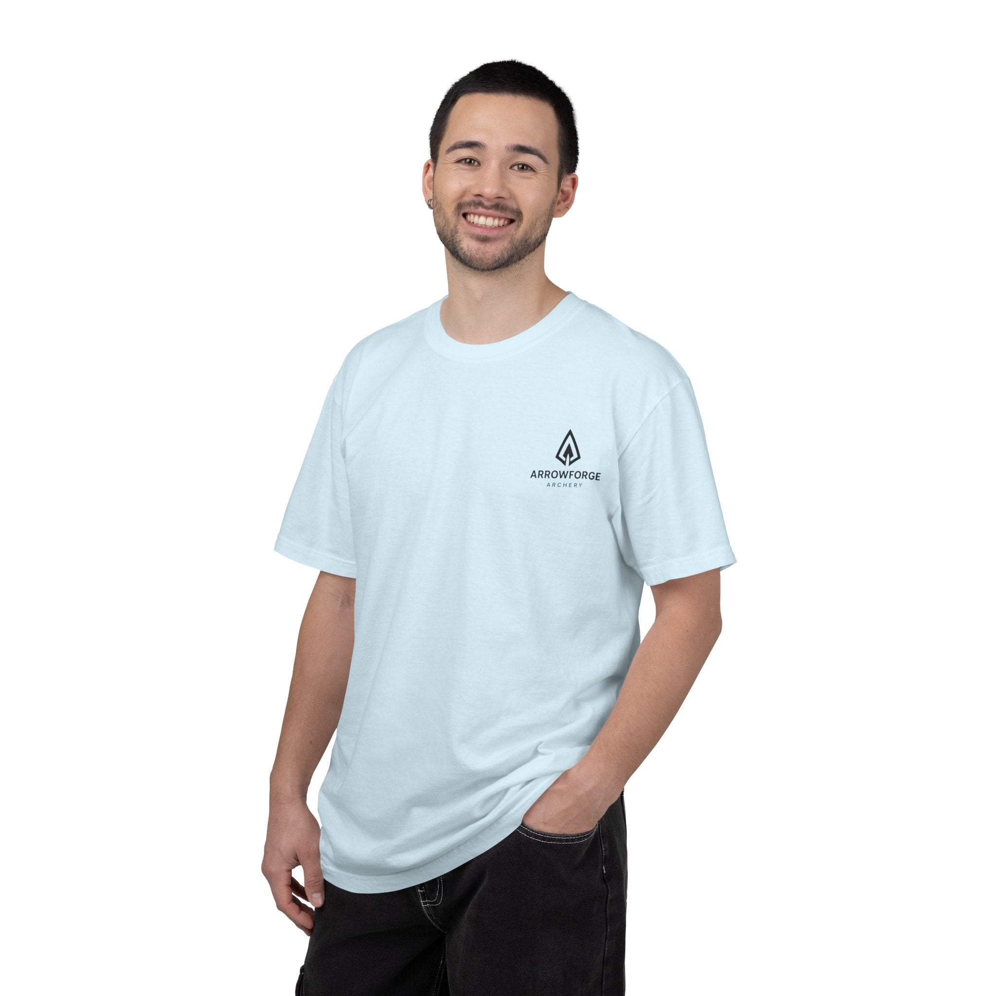 ArrowForge Archery Logo T-Shirt — Minimalist Front/Back Archery Tee