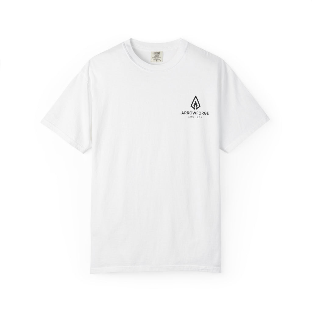 ArrowForge Archery Logo T-Shirt — Minimalist Front/Back Archery Tee