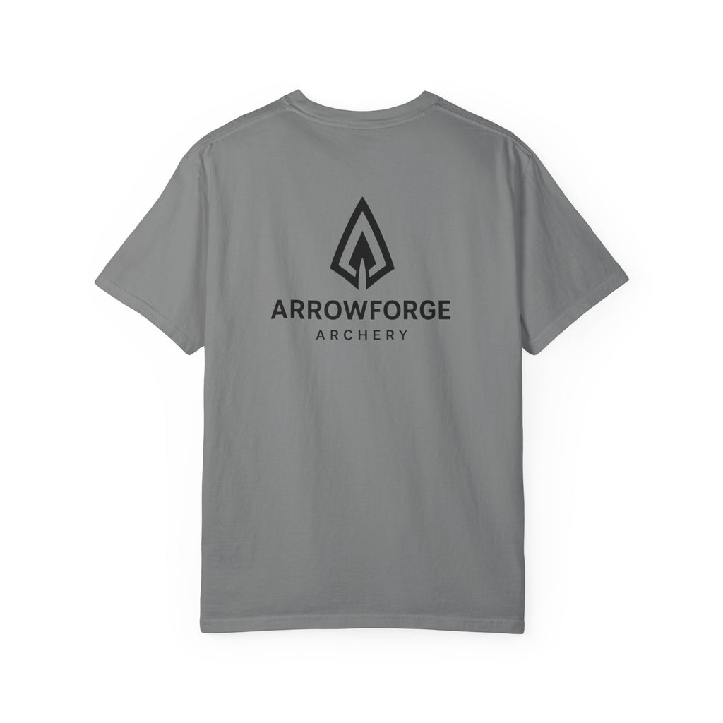 ArrowForge Archery Logo T-Shirt — Minimalist Front/Back Archery Tee