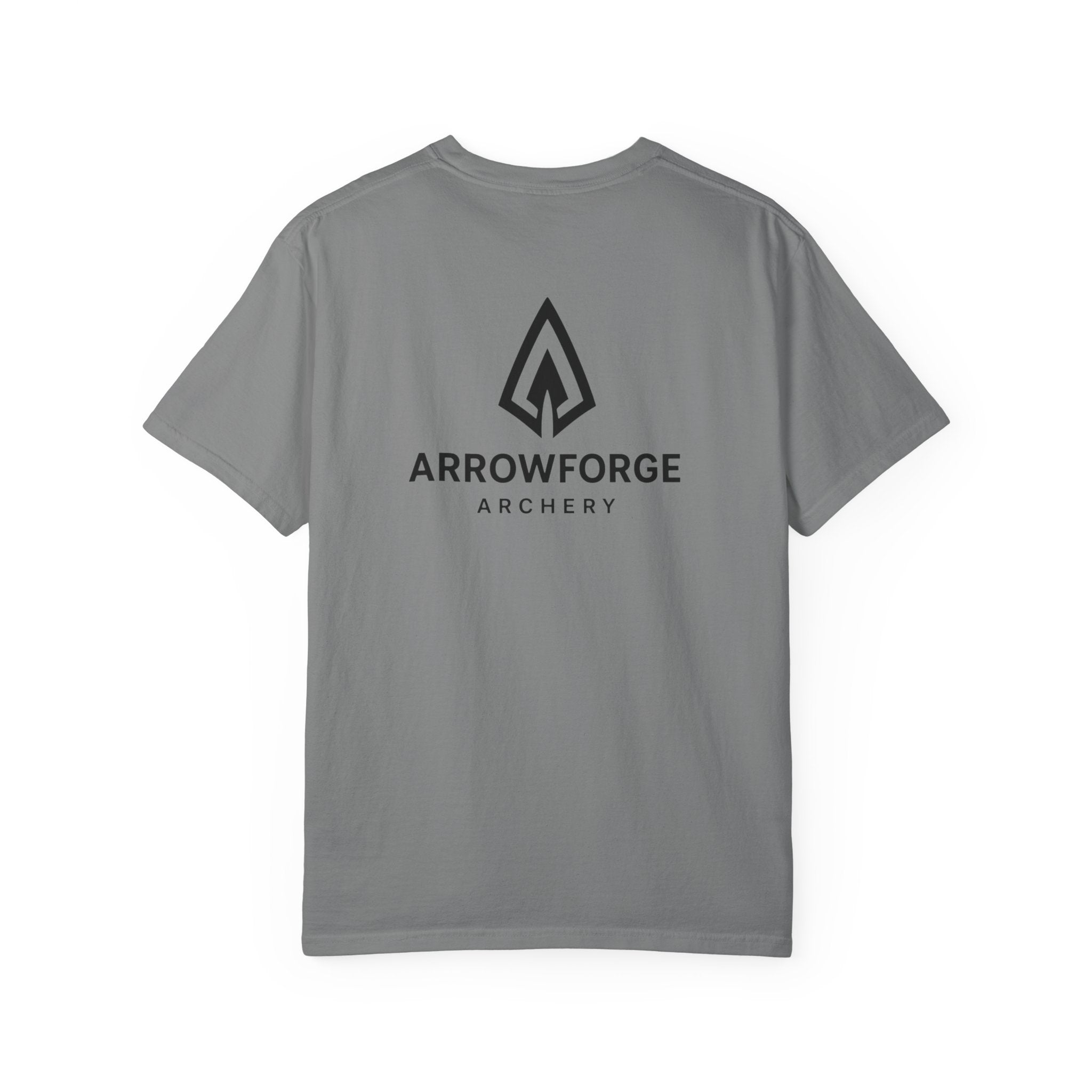 ArrowForge Archery Logo T-Shirt — Minimalist Front/Back Archery Tee