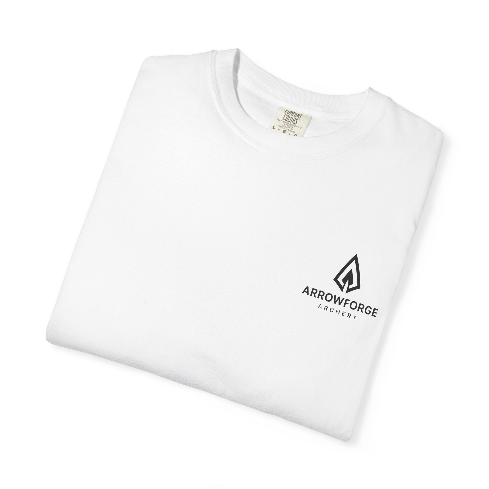 ArrowForge Archery Logo T-Shirt — Minimalist Front/Back Archery Tee