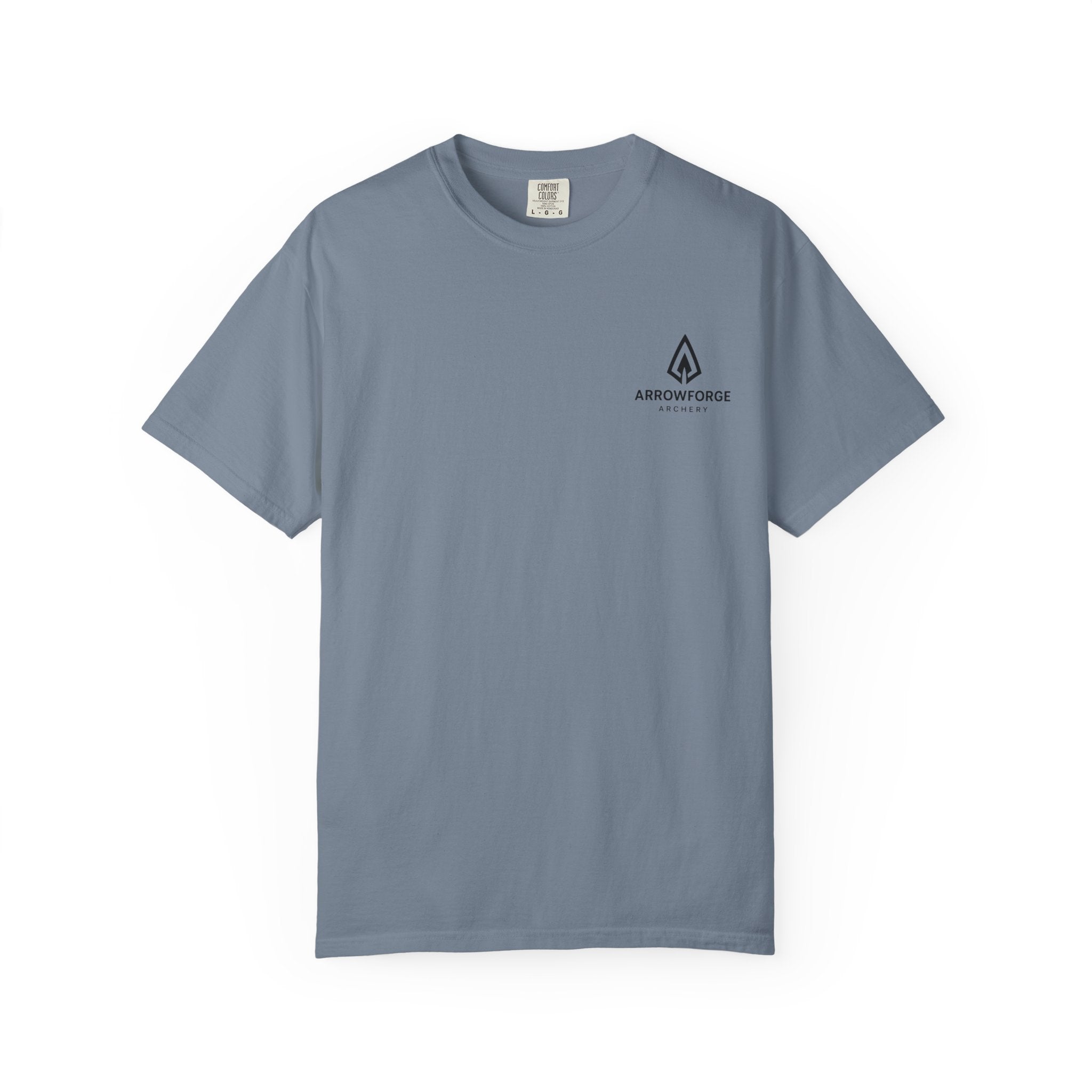 ArrowForge Archery Logo T-Shirt — Minimalist Front/Back Archery Tee