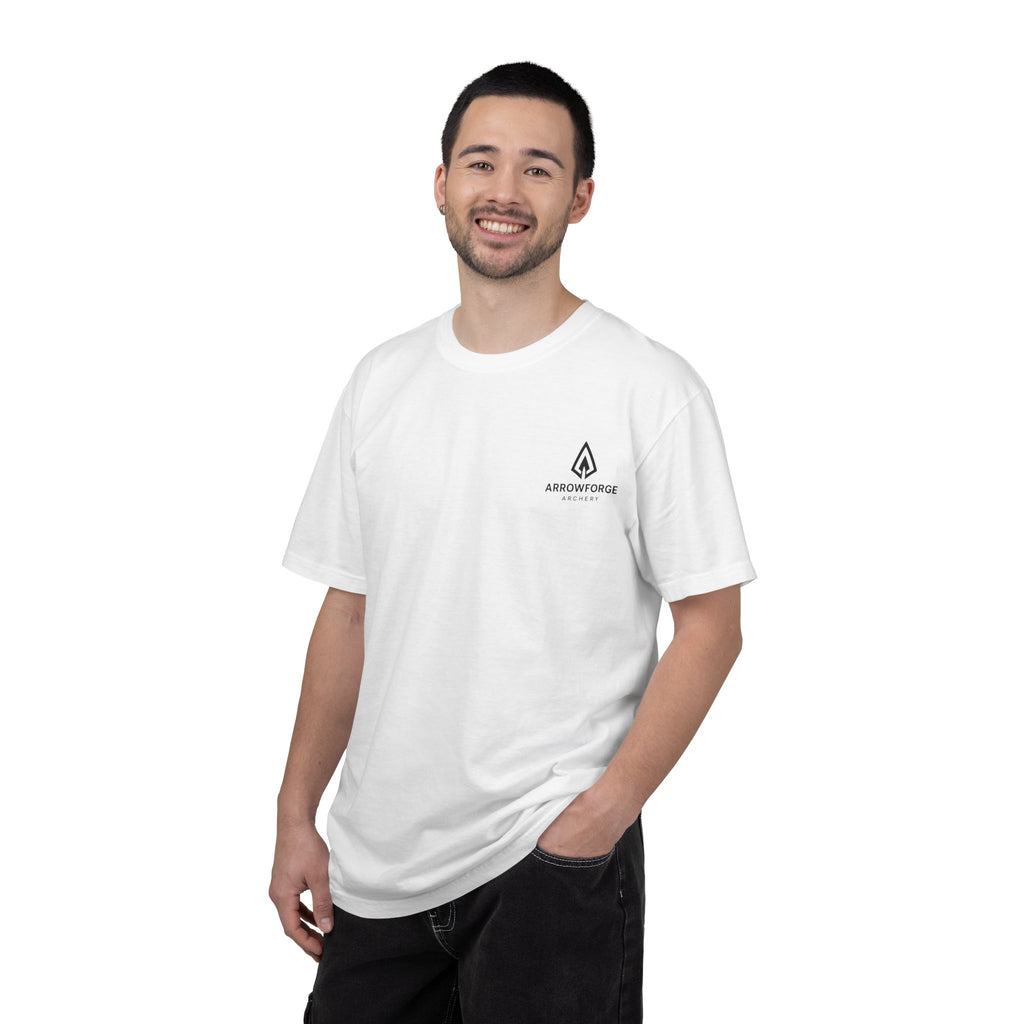 ArrowForge Archery Logo T-Shirt — Minimalist Front/Back Archery Tee