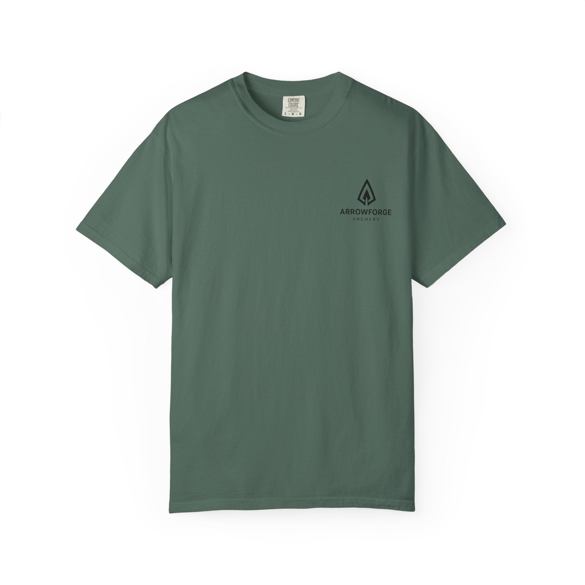 ArrowForge Archery Logo T-Shirt — Minimalist Front/Back Archery Tee