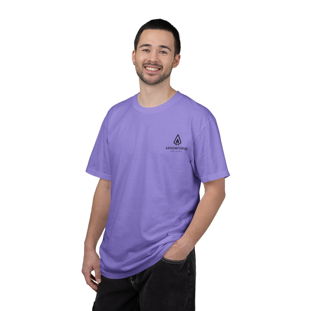 ArrowForge Archery Logo T-Shirt — Minimalist Front/Back Archery Tee