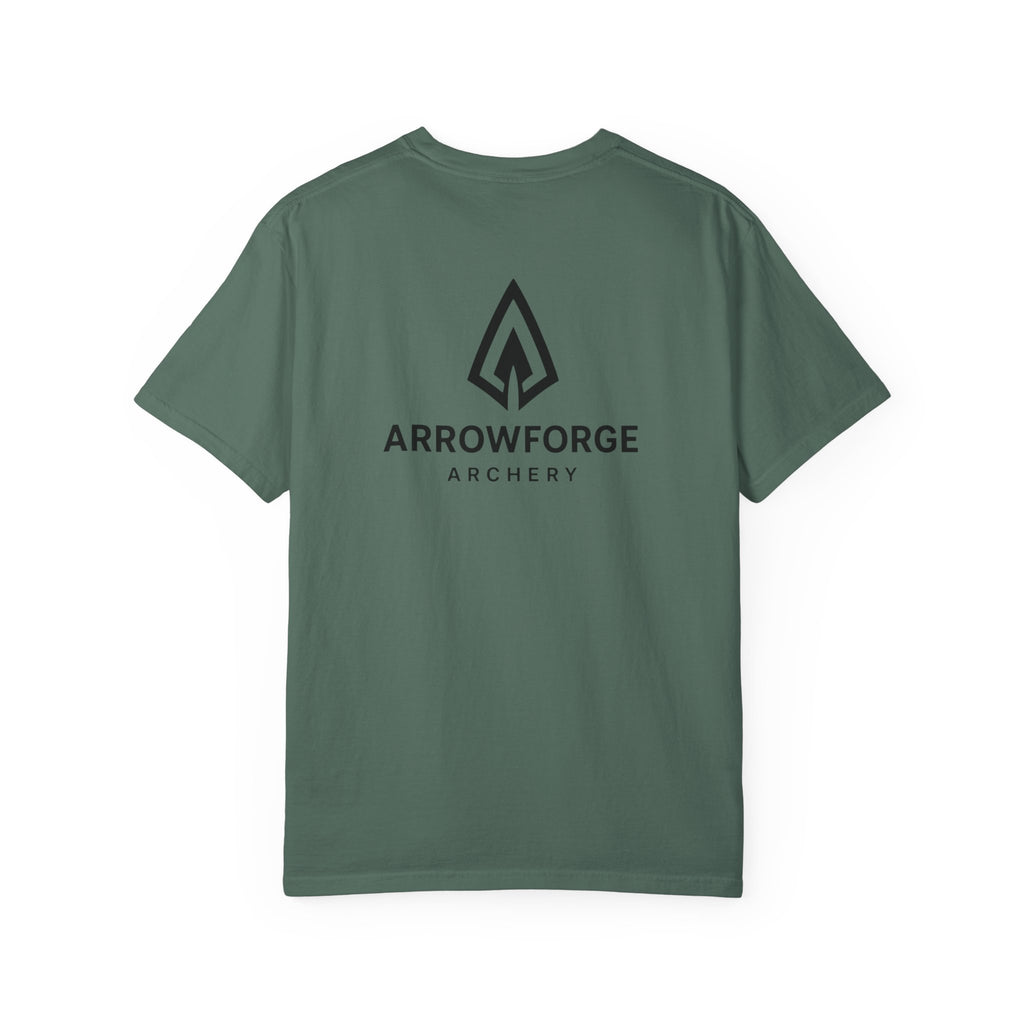 ArrowForge Archery Logo T-Shirt — Minimalist Front/Back Archery Tee