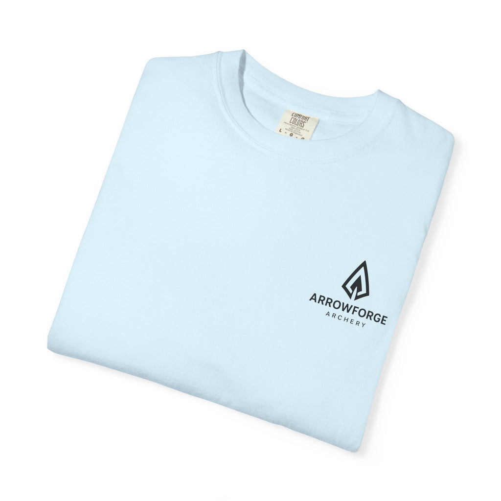 ArrowForge Archery Logo T-Shirt — Minimalist Front/Back Archery Tee