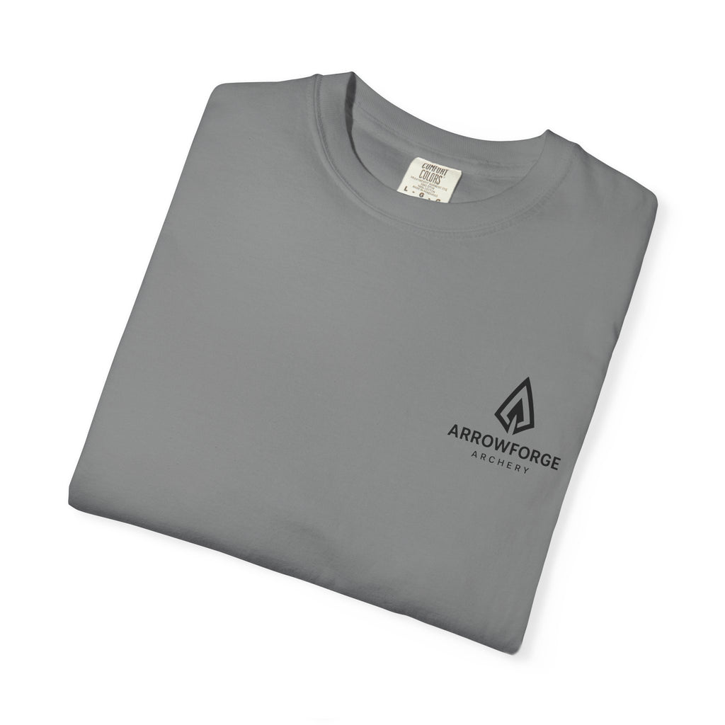 ArrowForge Archery Logo T-Shirt — Minimalist Front/Back Archery Tee