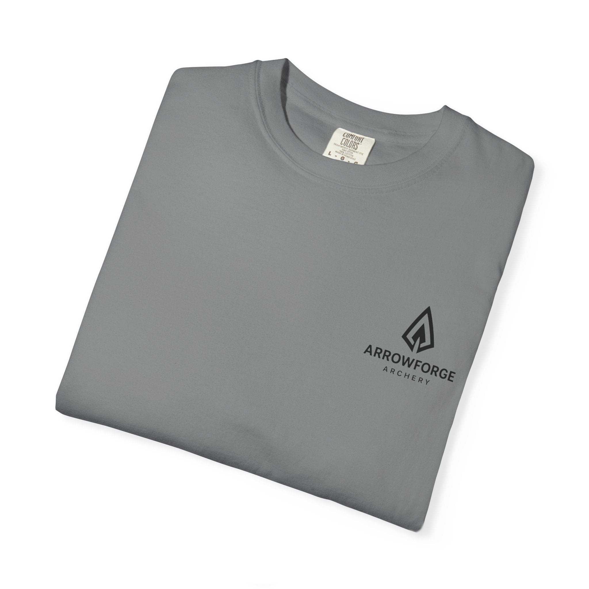 ArrowForge Archery Logo T-Shirt — Minimalist Front/Back Archery Tee