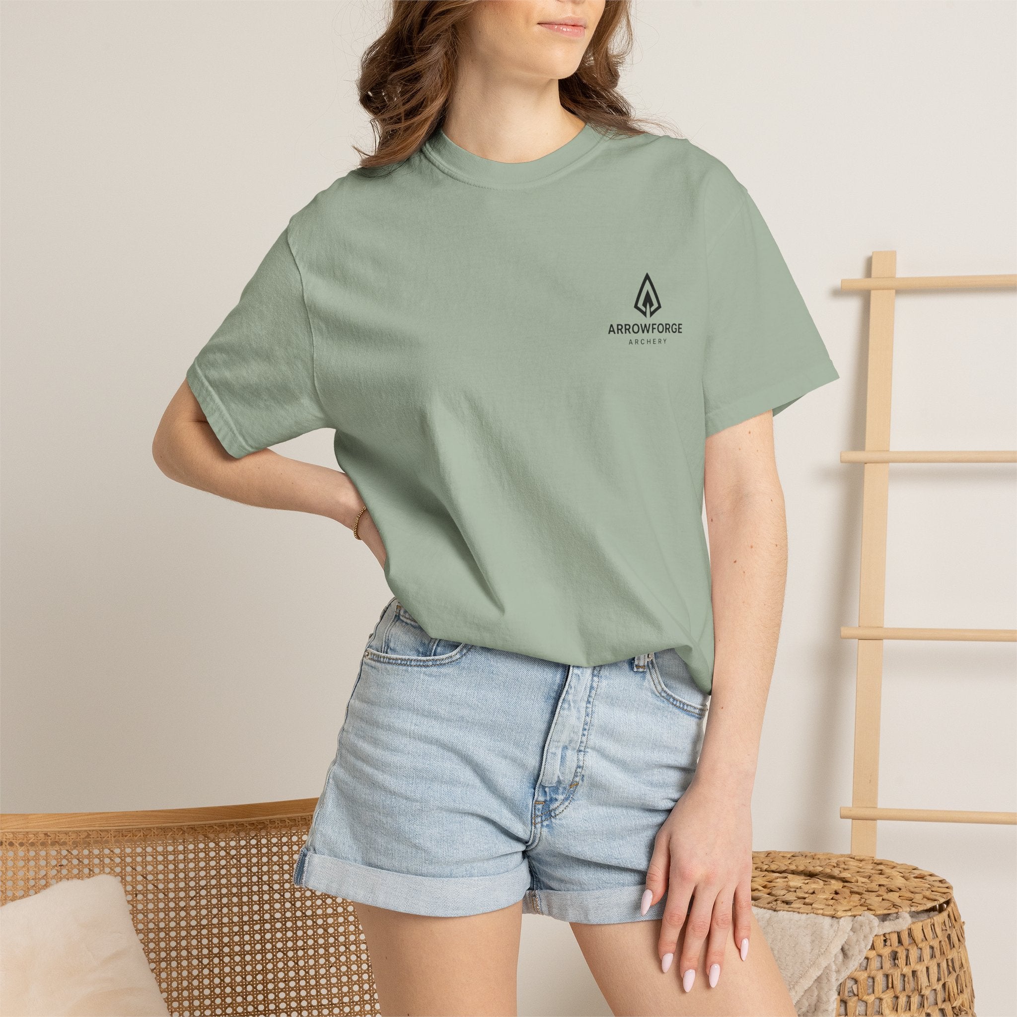 ArrowForge Archery Logo T-Shirt — Minimalist Front/Back Archery Tee