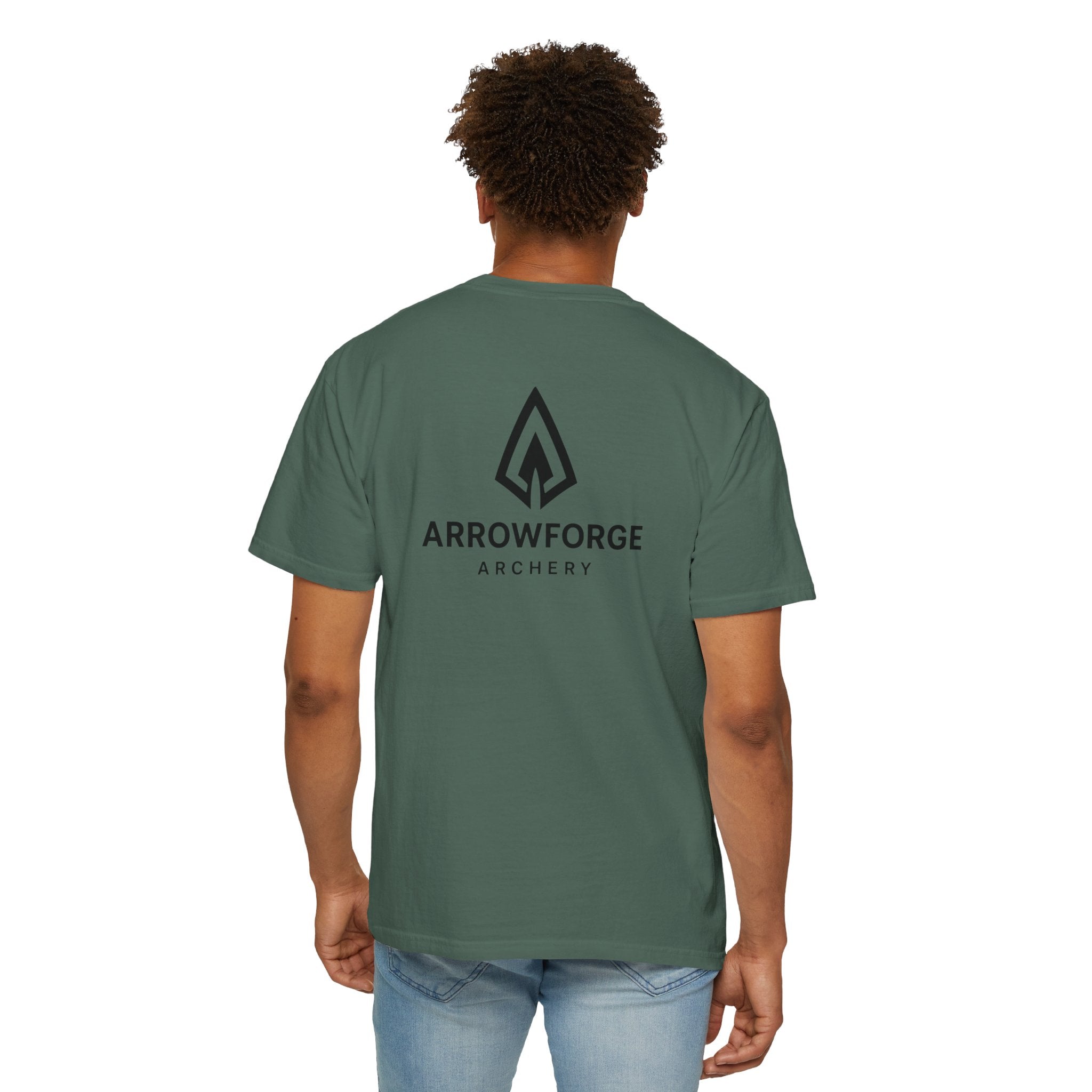 ArrowForge Archery Logo T-Shirt — Minimalist Front/Back Archery Tee
