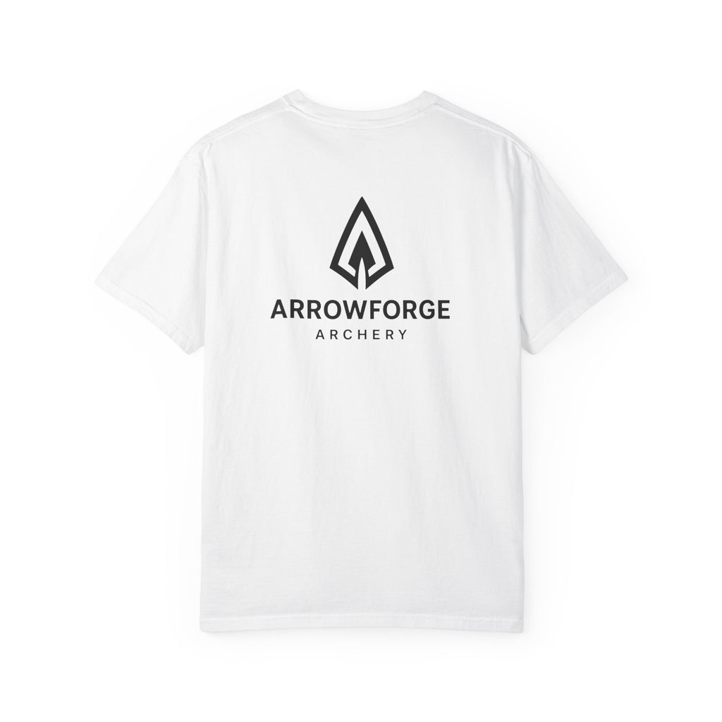 ArrowForge Archery Logo T-Shirt — Minimalist Front/Back Archery Tee