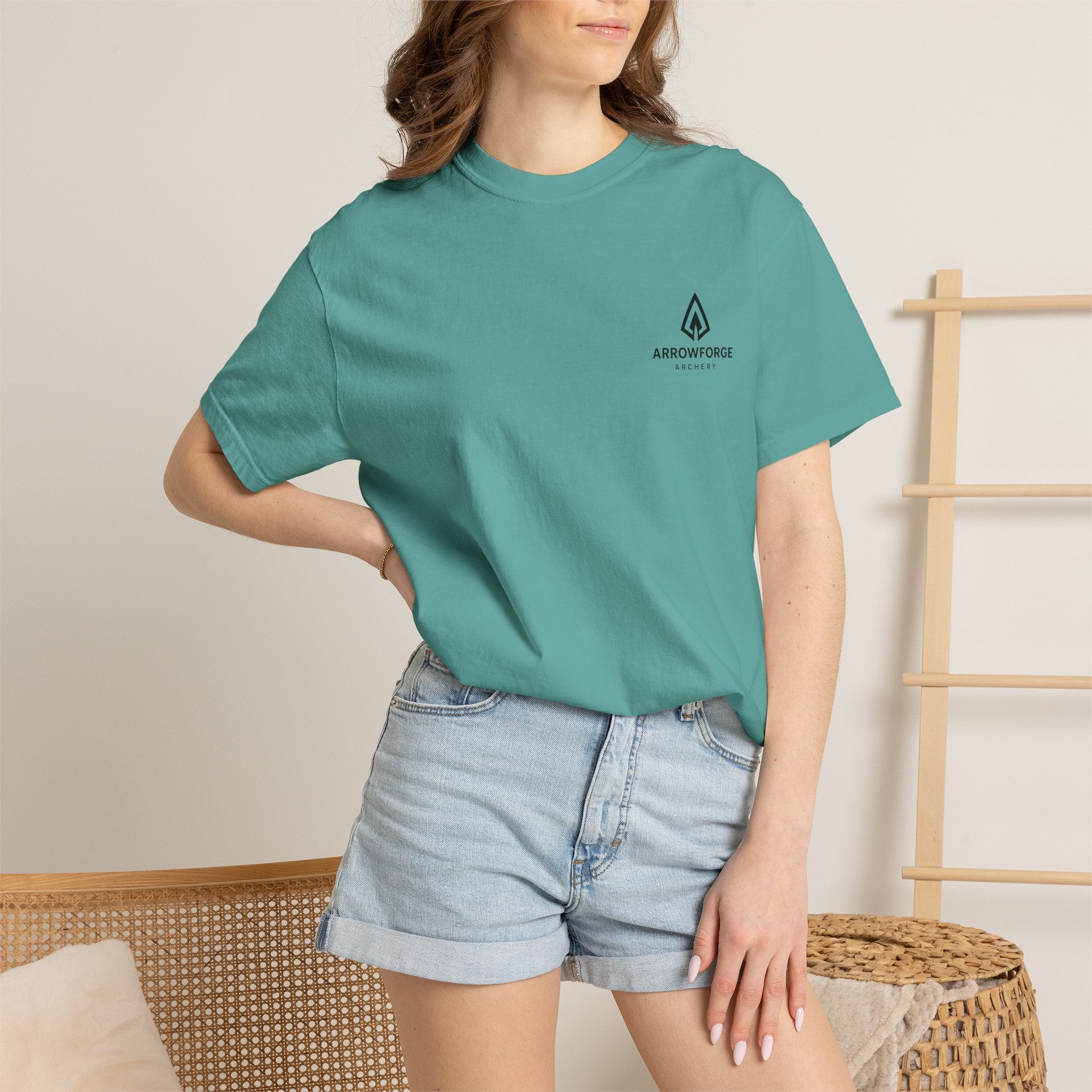 ArrowForge Archery Logo T-Shirt — Minimalist Front/Back Archery Tee