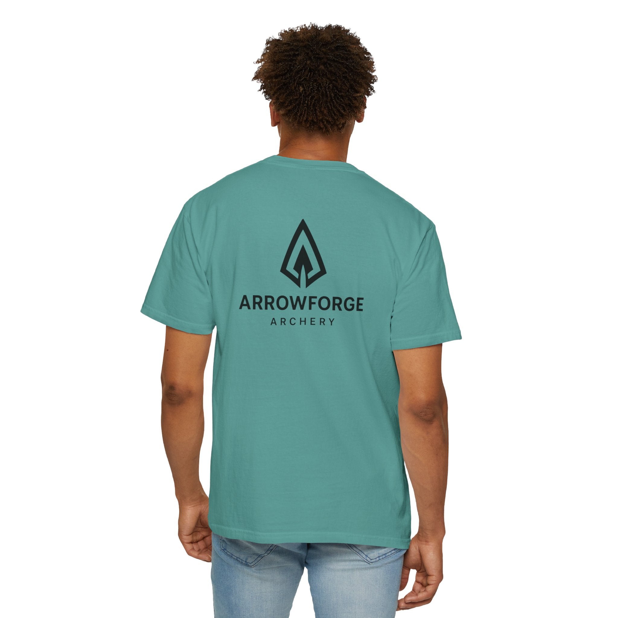ArrowForge Archery Logo T-Shirt — Minimalist Front/Back Archery Tee