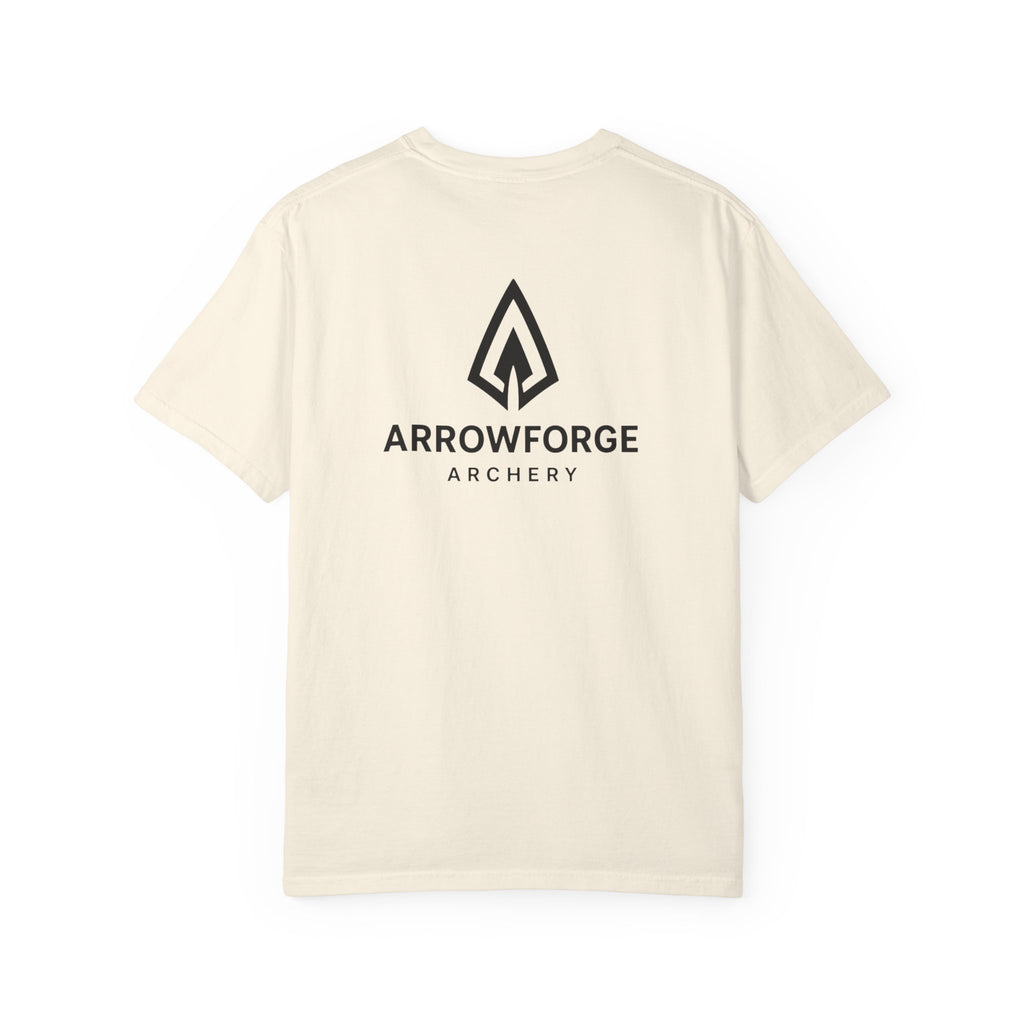 ArrowForge Archery Logo T-Shirt — Minimalist Front/Back Archery Tee