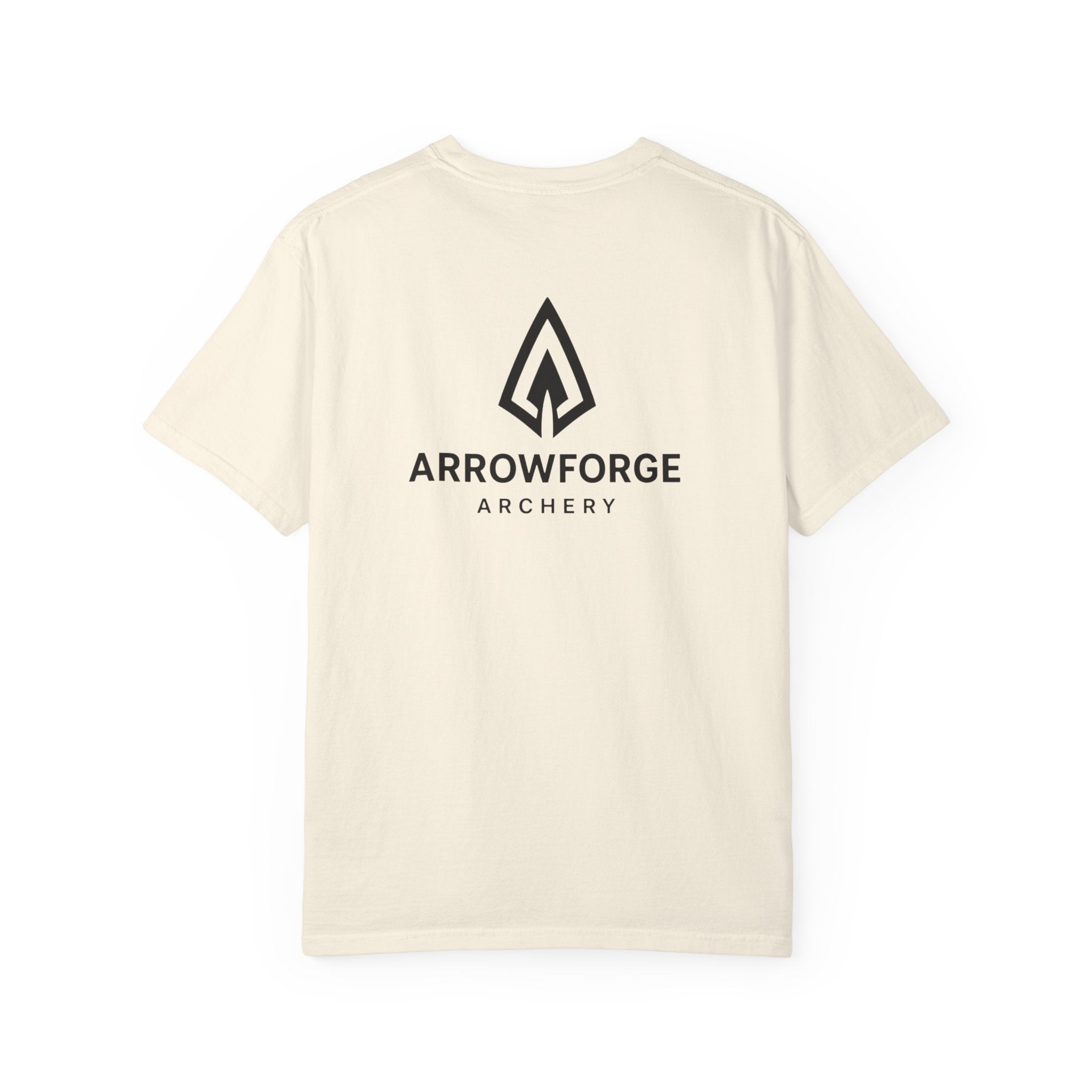 ArrowForge Archery Logo T-Shirt — Minimalist Front/Back Archery Tee