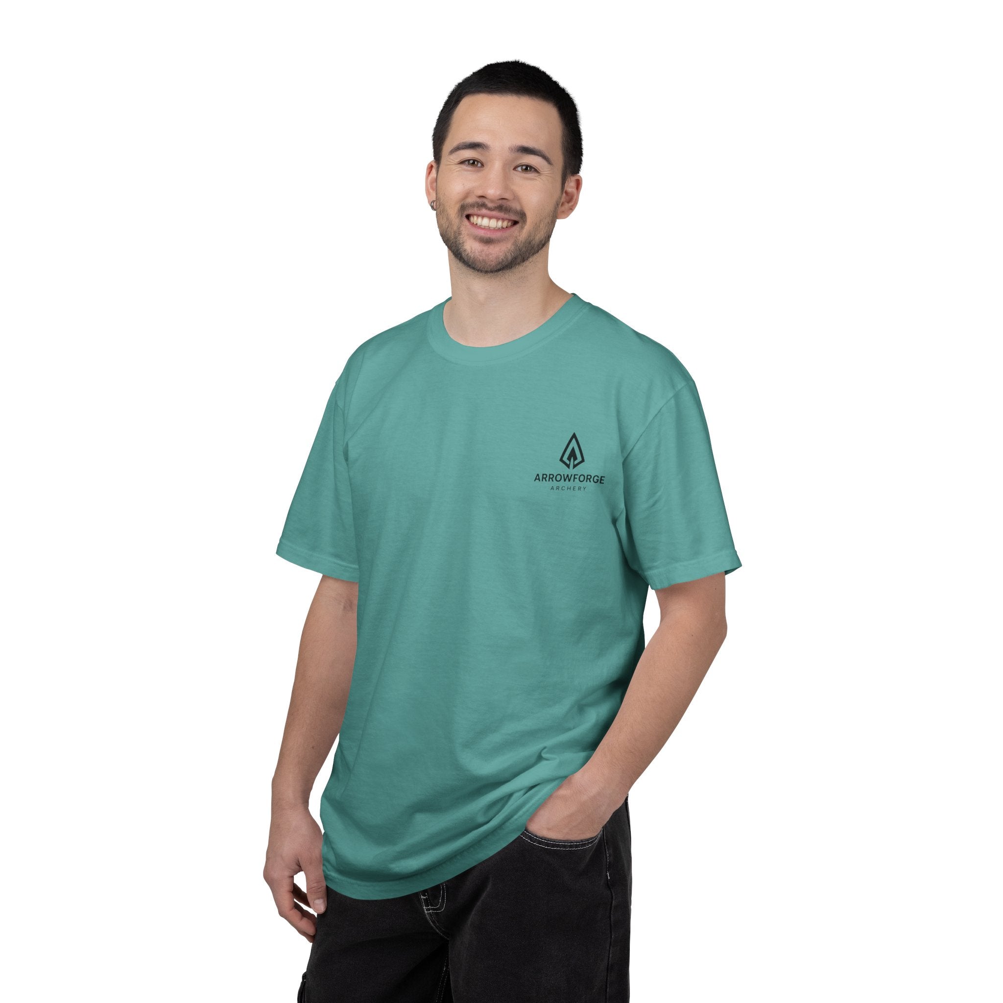 ArrowForge Archery Logo T-Shirt — Minimalist Front/Back Archery Tee