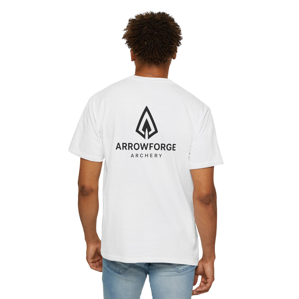 ArrowForge Archery Logo T-Shirt — Minimalist Front/Back Archery Tee