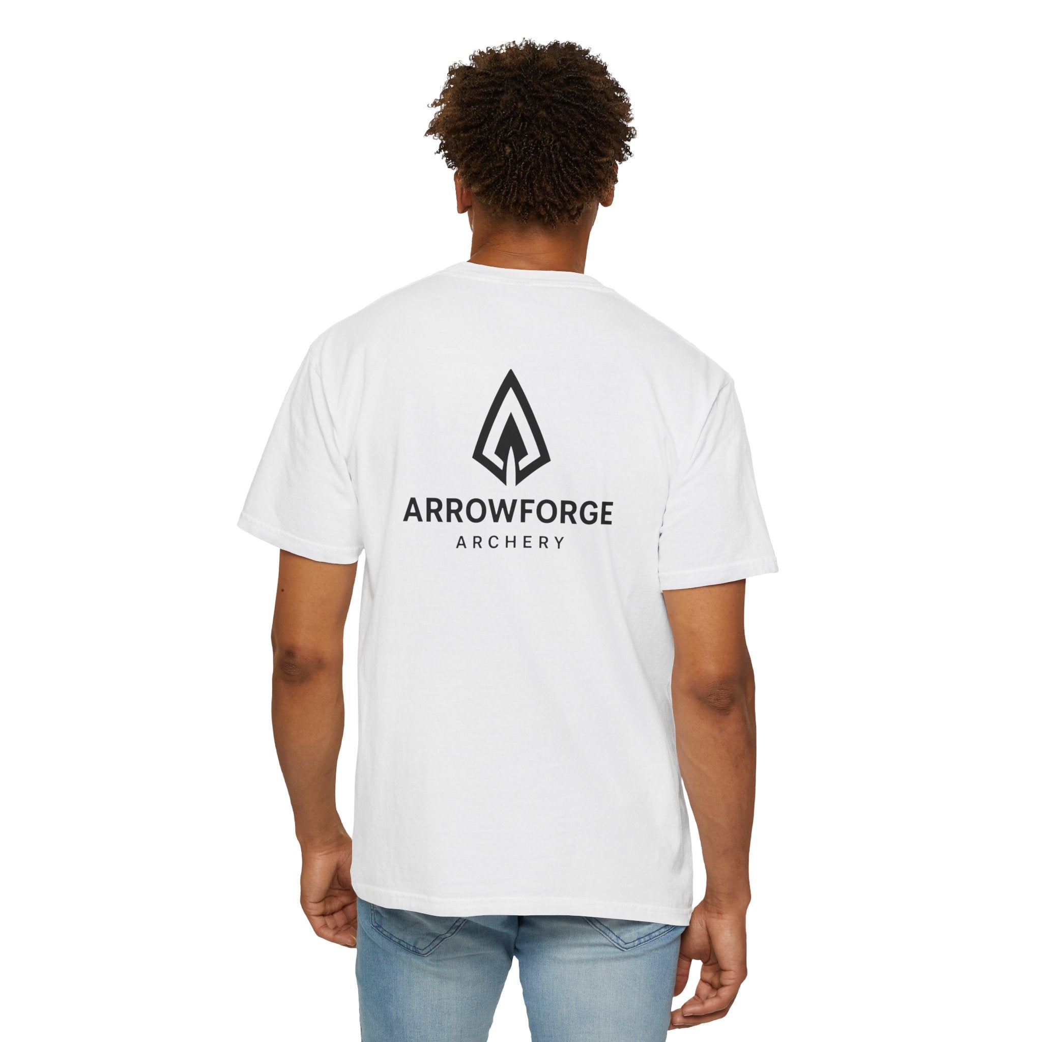 ArrowForge Archery Logo T-Shirt — Minimalist Front/Back Archery Tee