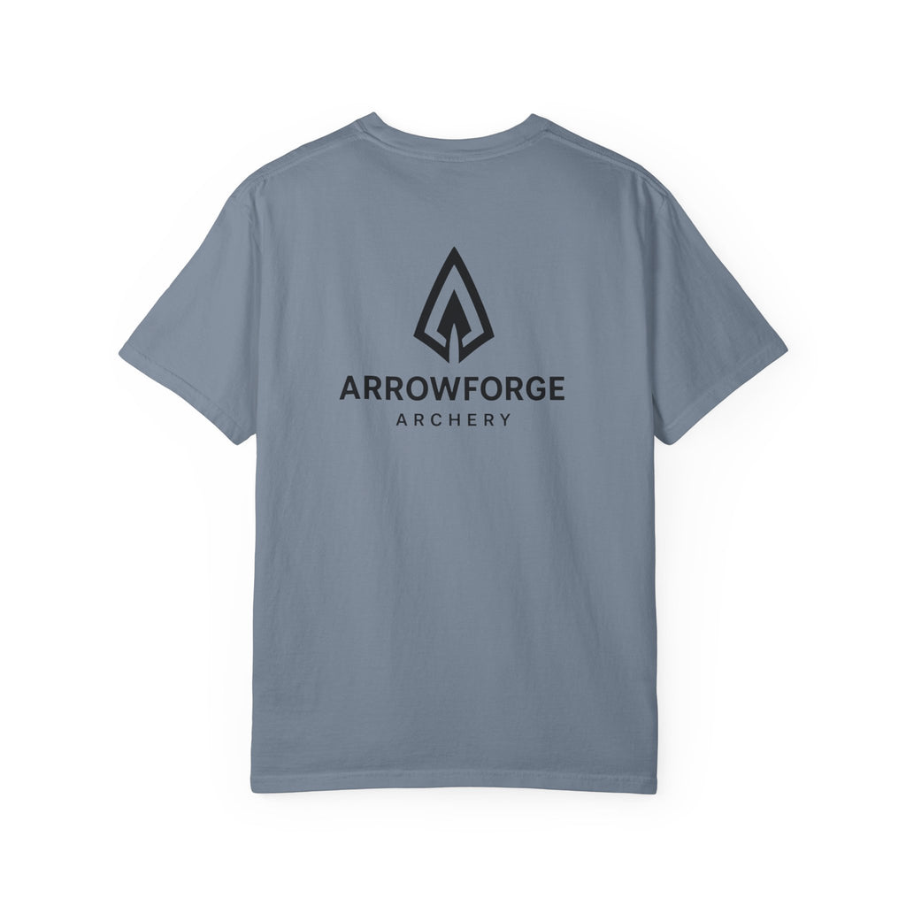 ArrowForge Archery Logo T-Shirt — Minimalist Front/Back Archery Tee