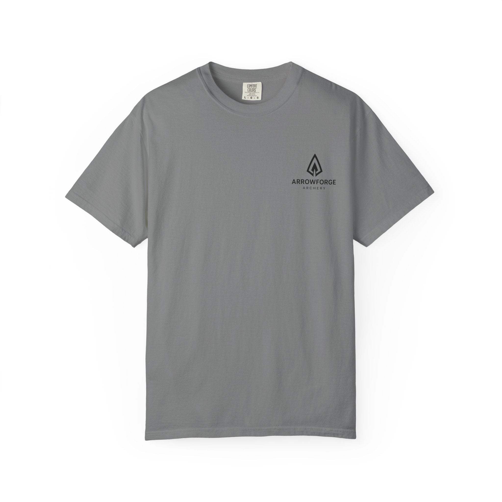 ArrowForge Archery Logo T-Shirt — Minimalist Front/Back Archery Tee