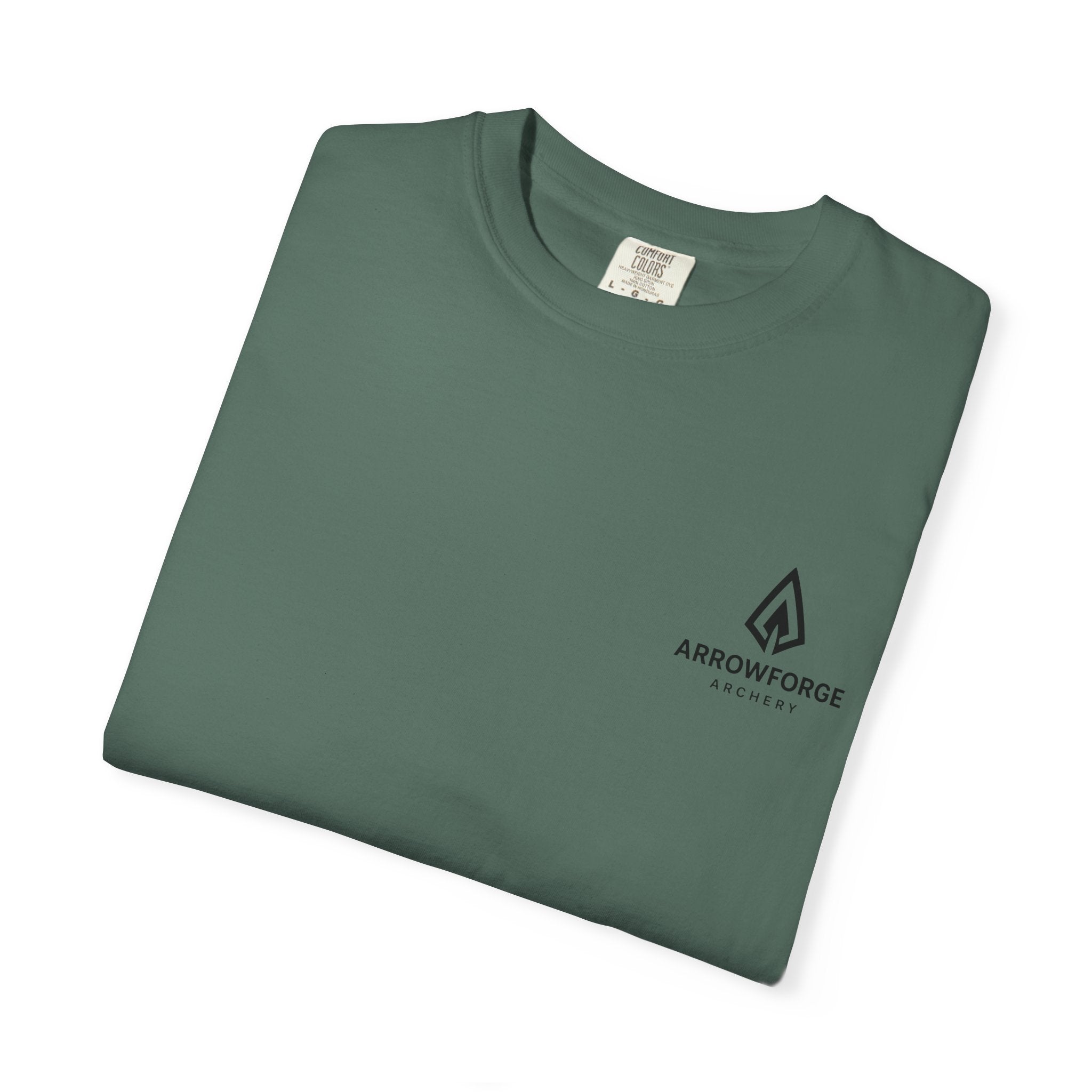 ArrowForge Archery Logo T-Shirt — Minimalist Front/Back Archery Tee