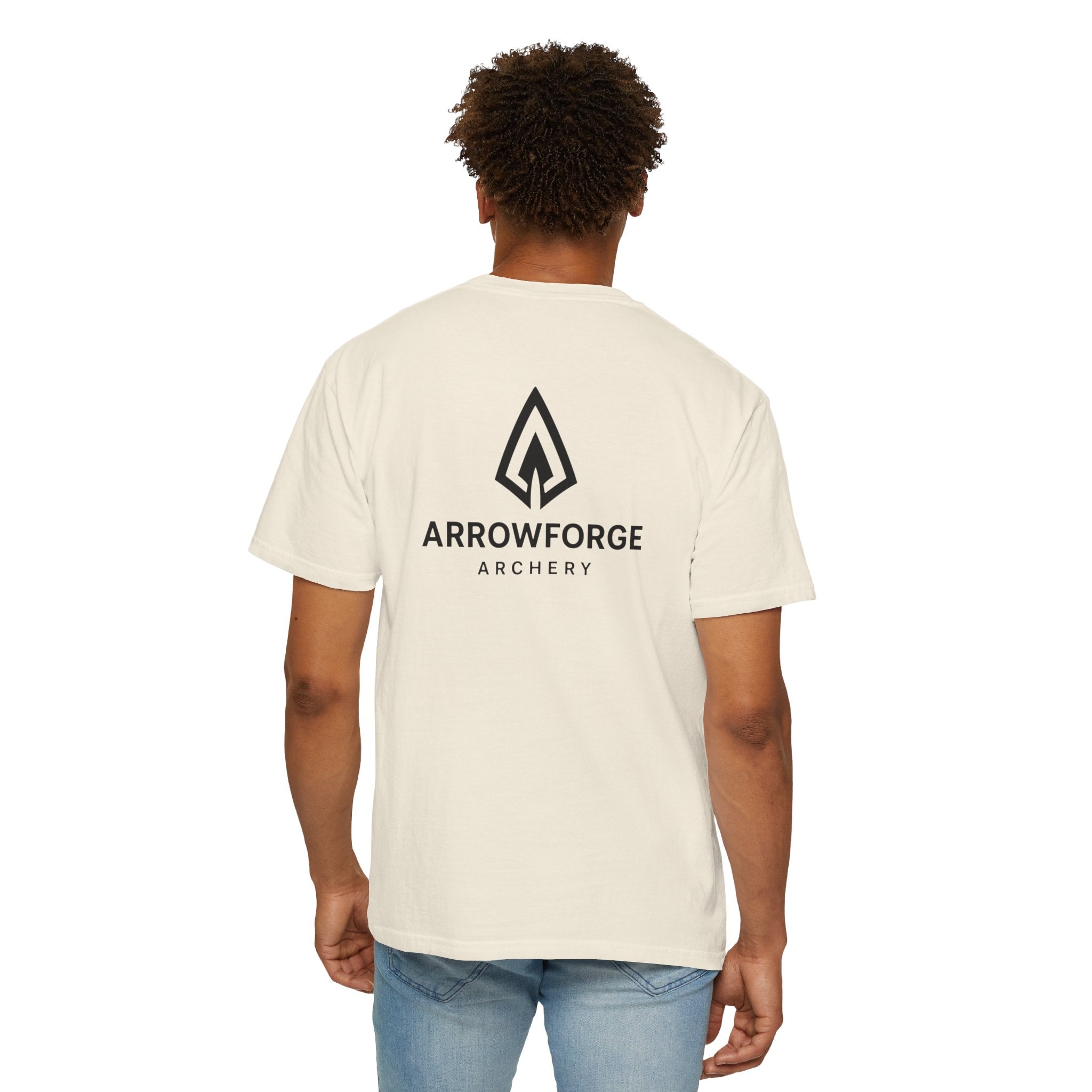 ArrowForge Archery Logo T-Shirt — Minimalist Front/Back Archery Tee