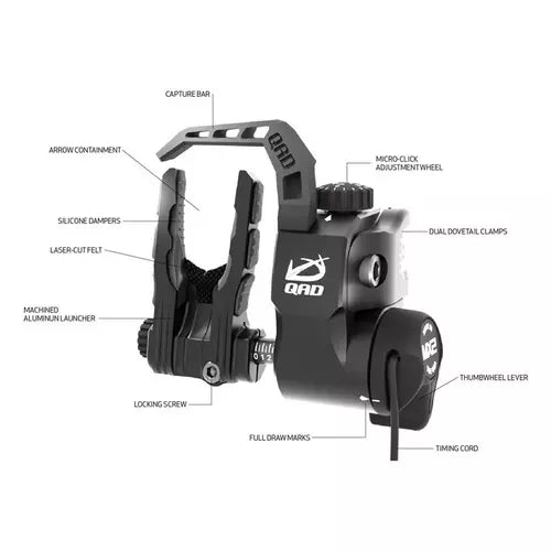 QAD Ultrarest Integrate MX2 Arrow Rest